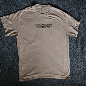 Ksubi Beige Short Sleeve Tee